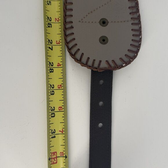 3.5" Wide Waist Leather Statement Belt Boho bohemian western equestrian multi 29 - Picture 9 of 12